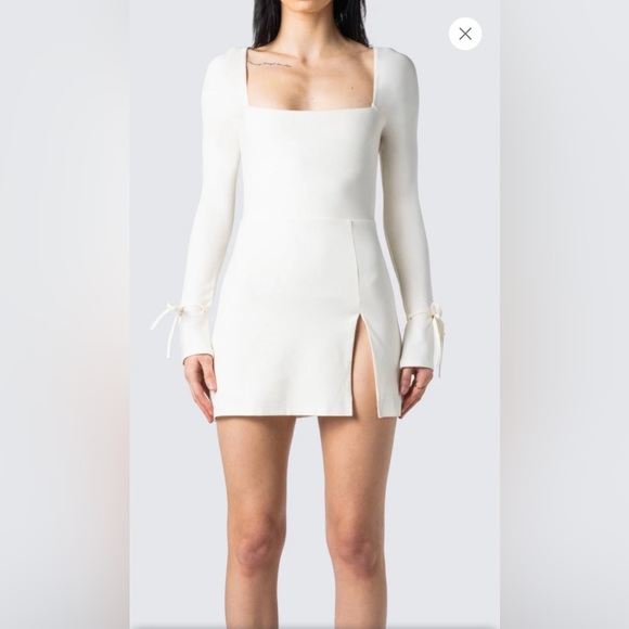 FINESSE Kesia Ivory Mini Dress XS